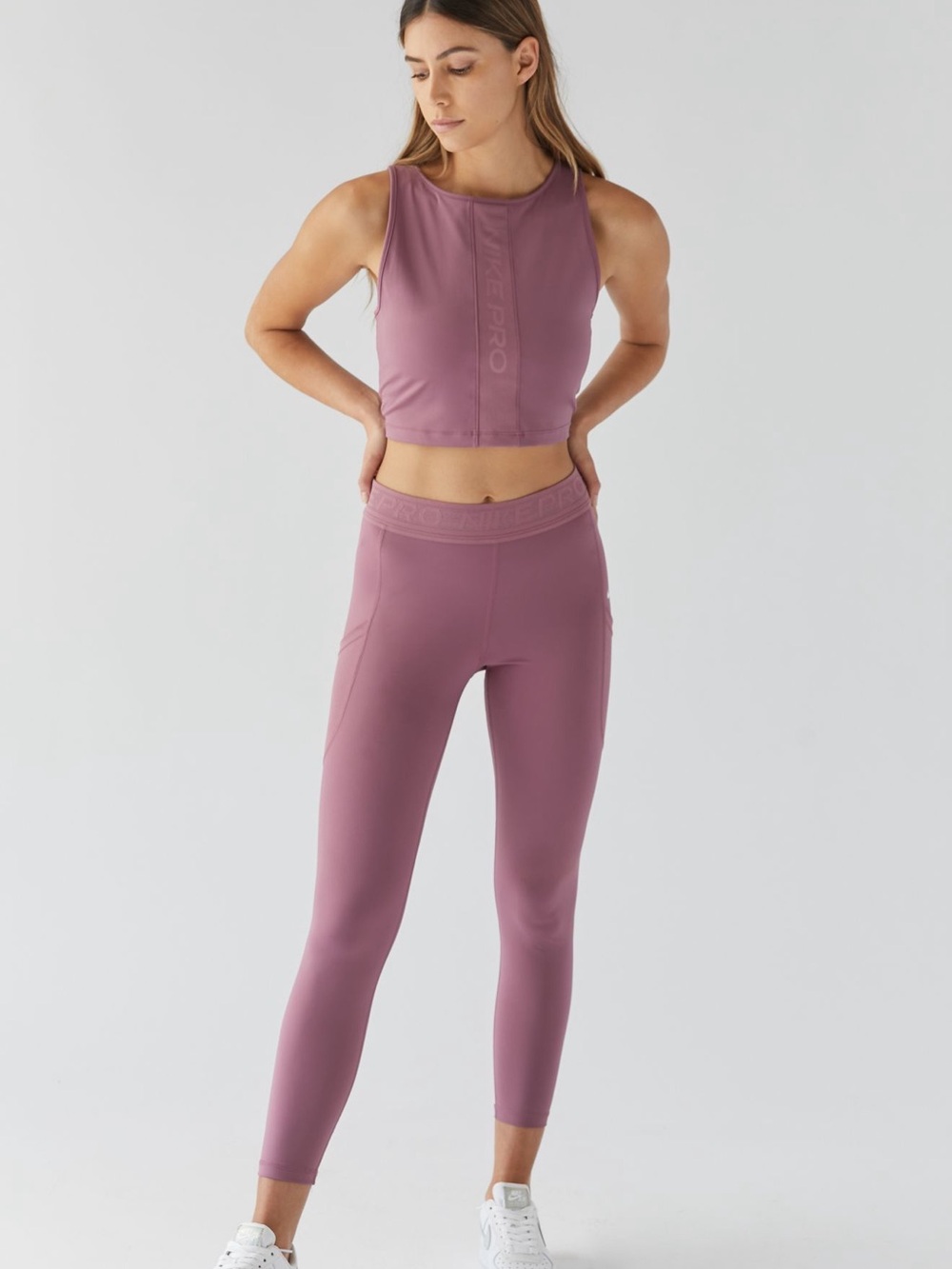 Nike Pro SET in mauve